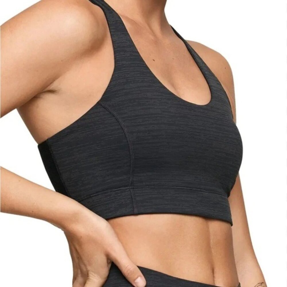 Outdoor Voices Doing Things Bra - Black - Size Small